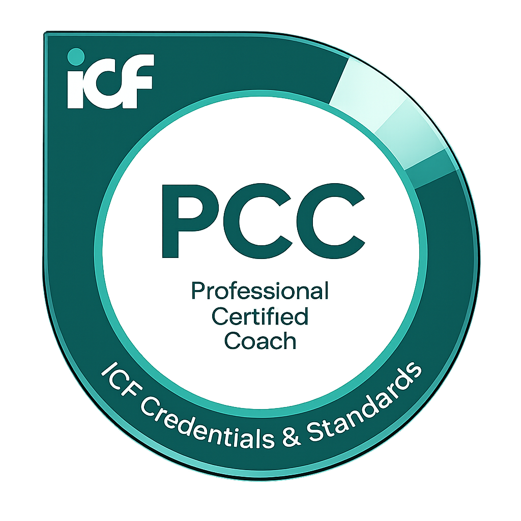 ICF PCC coach logo turkus